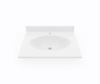 Thumbnail for CH1B2225 Chesapeake 22 x 25 Single Bowl Vanity Top - BNGBath