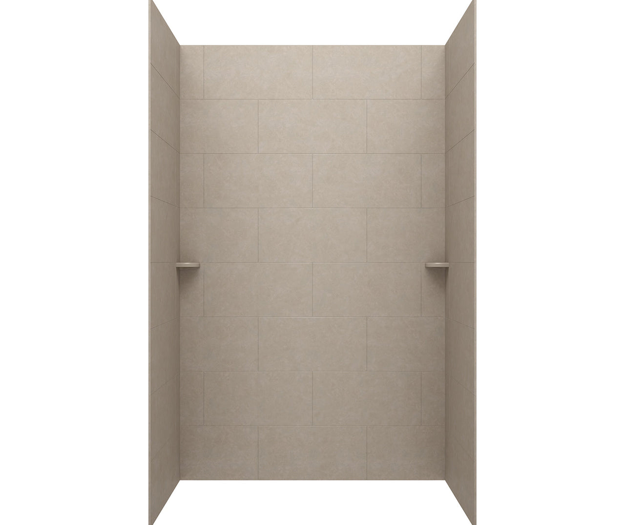 Swanstone Traditional 12X24 Subway Tile Wall Kit - BNGBath