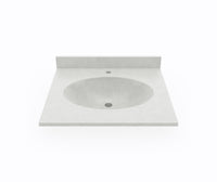 Thumbnail for CH1B2225 Chesapeake 22 x 25 Single Bowl Vanity Top - BNGBath