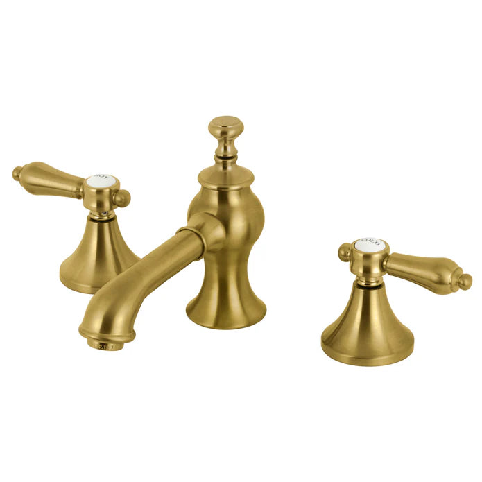 Kingston Brass KC7068BAL 8 in. Widespread Bathroom Faucet, Brushed Nickel