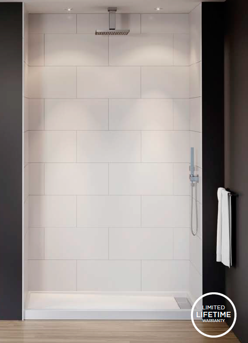 Swanstone Traditional Subway Tile Wall Kit - BNGBath