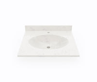 Thumbnail for CH1B2225 Chesapeake 22 x 25 Single Bowl Vanity Top - BNGBath