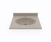 Thumbnail for CH1B2225 Chesapeake 22 x 25 Single Bowl Vanity Top - BNGBath