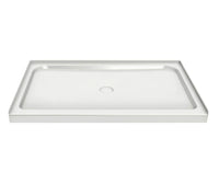 Thumbnail for Rectangular Base 6036 - 3 in. Acrylic Alcove Shower Base - BNGBath