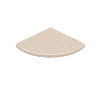 Thumbnail for ES-8 Aerie Corner Shelf in Bermuda Sand - BNG BATH