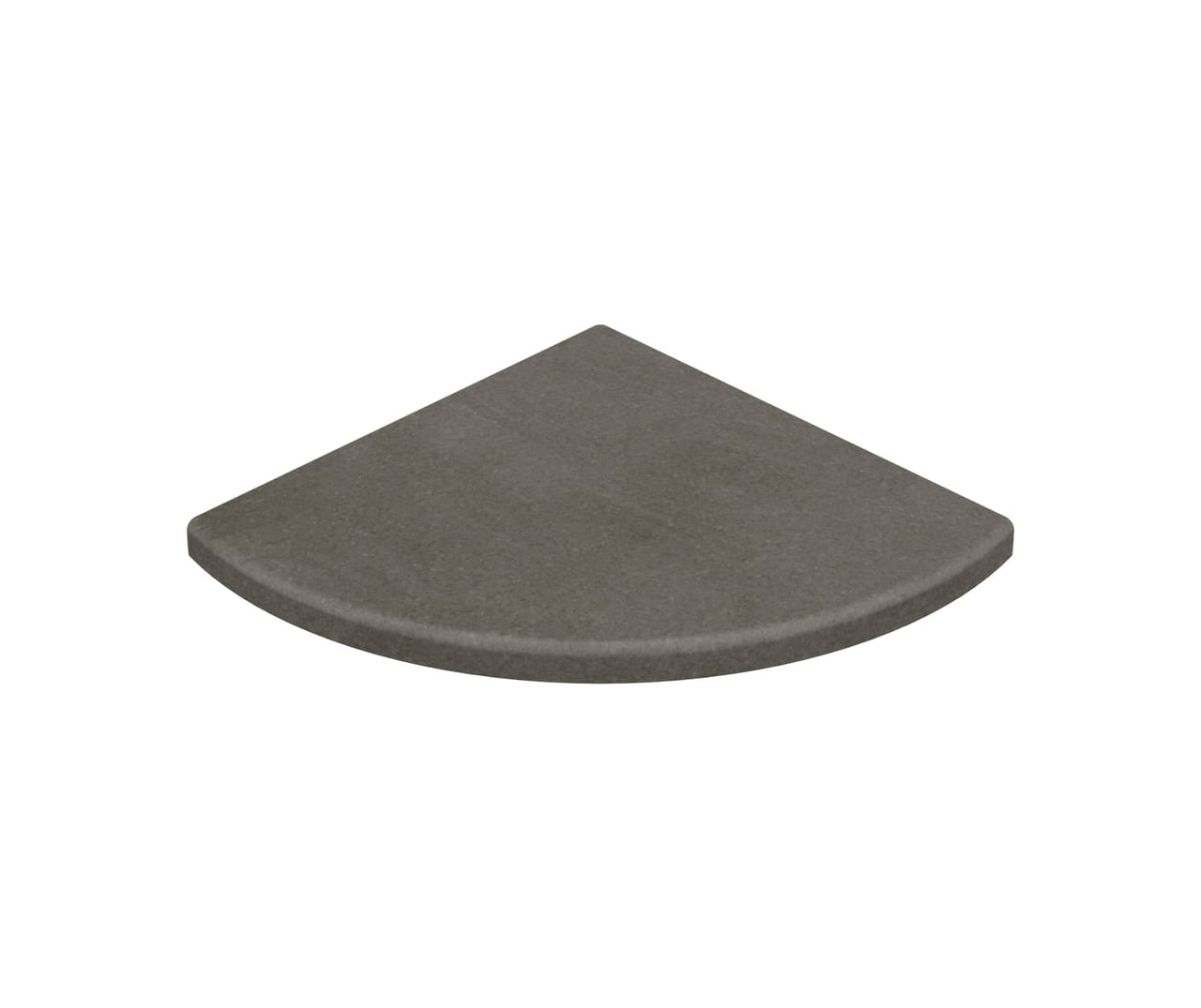 ES-8 Aerie Corner Shelf in Charcoal Gray - BNG BATH