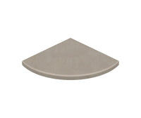 Thumbnail for ES-8 Aerie Corner Shelf in Limestone - BNG BATH