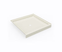 Thumbnail for Swan Solid Surface 42-In X 42-In Shower Base With Center Drain - BNGBath