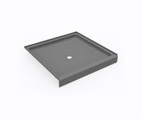 Thumbnail for Swan Solid Surface 42-In X 42-In Shower Base With Center Drain - BNGBath