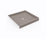 Thumbnail for Swan Solid Surface 42-In X 42-In Shower Base With Center Drain - BNGBath