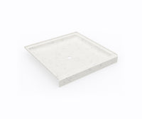 Thumbnail for Swan Solid Surface 42-In X 42-In Shower Base With Center Drain - BNGBath