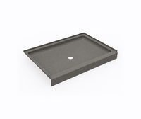 Thumbnail for Swanstone Solid Surface 48 x 34 Shower Base with Center Drain - BNGBath