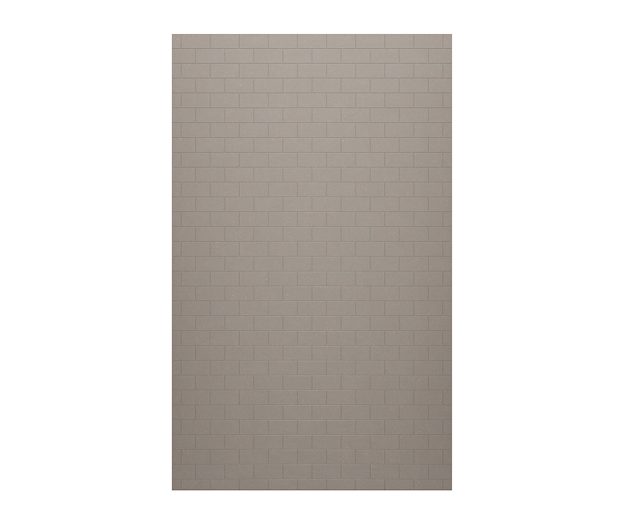 Swanstone 36-in x 96-in Shower Wall Panel 3" X 6" Subway Tile - BNGBath