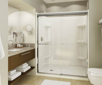 Thumbnail for Rectangular Base 6032 - 3 in. Acrylic Alcove Shower Base - BNGBath