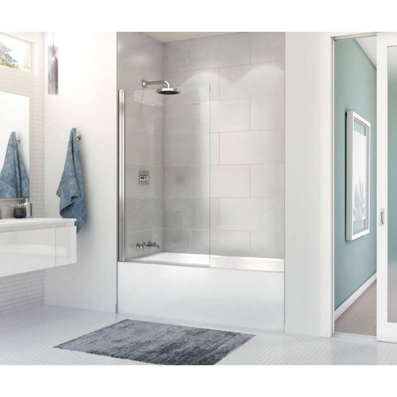 60in X 30in X 14in Alcove Soaking Bathtub Integrated Tiling Flange And Skirt - BNGBath