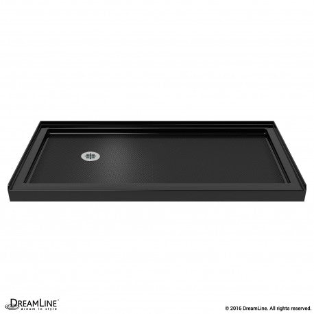 DreamLine SlimLine 30 x 60  x 2 3/4 in. H Left Drain Single Threshold Shower Base - BNGBath