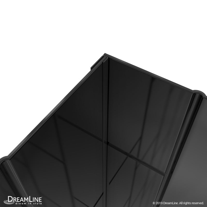 DreamLine QWALL-VS 32-36 in. W x 41-1/2 in. D x 76 in. H Acrylic Backwall Kit - BNGBath