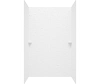 Thumbnail for 36x48x96 Swanstone Solid Surface Shower Wall Kit - BNGBath