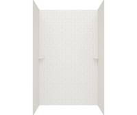 Thumbnail for 36-In x 62-In x 96-In Swanstone 3x6 Subway Tile Shower Wall Kit - BNGBath