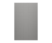 Thumbnail for Swanstone 62-in x 96-in 12X12 Square Tile Design Shower Wall Panel - BNGBath