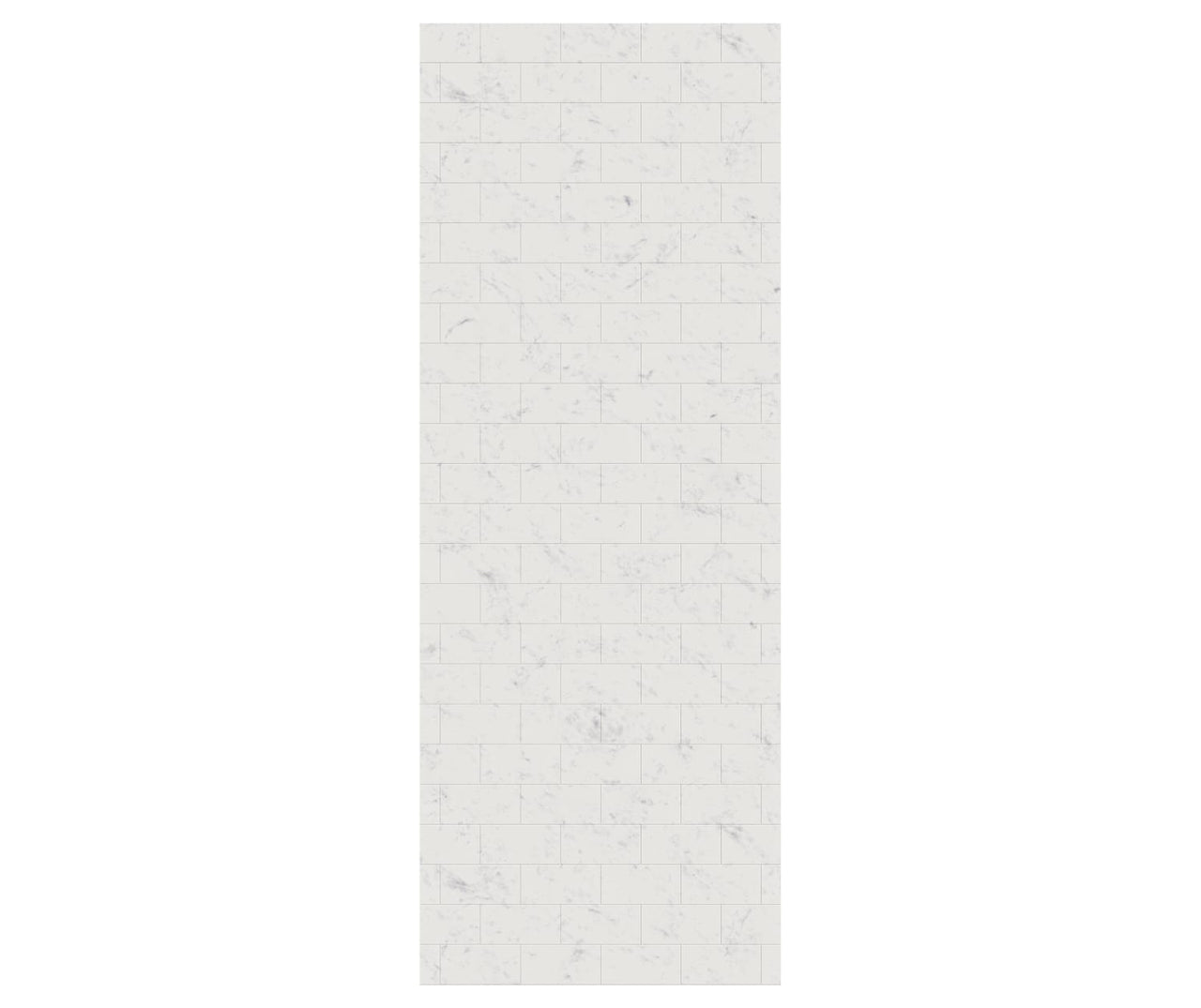 MTMK-9636-1 36 x 96 Swanstone Metro Subway Tile Glue up Bathtub and Shower Single Wall Panel  - BNGBath