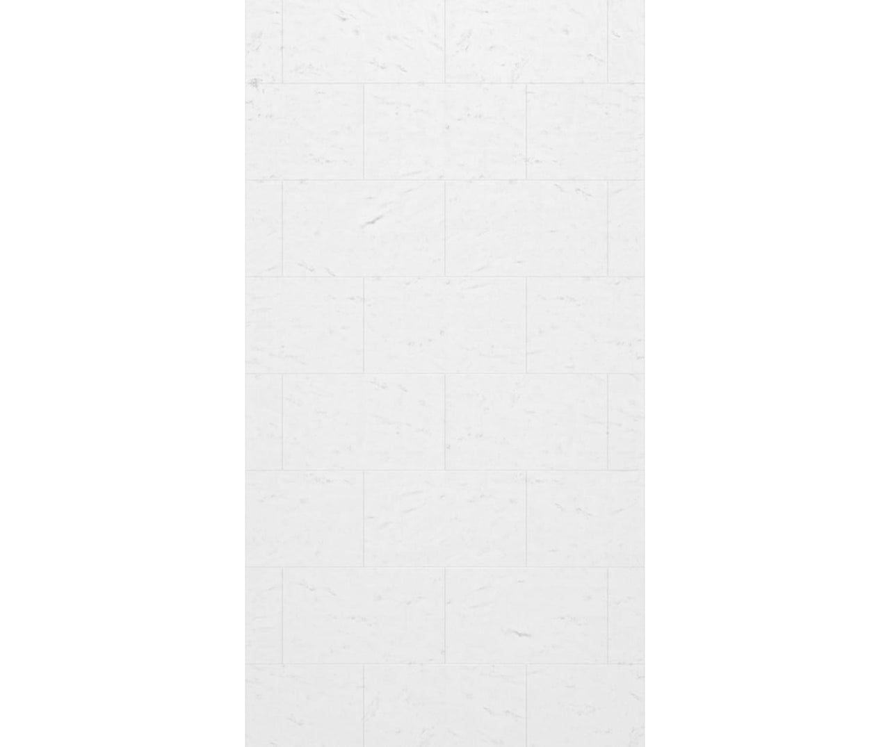 TSMK-7242-1 42 x 72 Swanstone Traditional Subway Tile Glue up Bathtub and Shower Single Wall Panel  - BNGBath