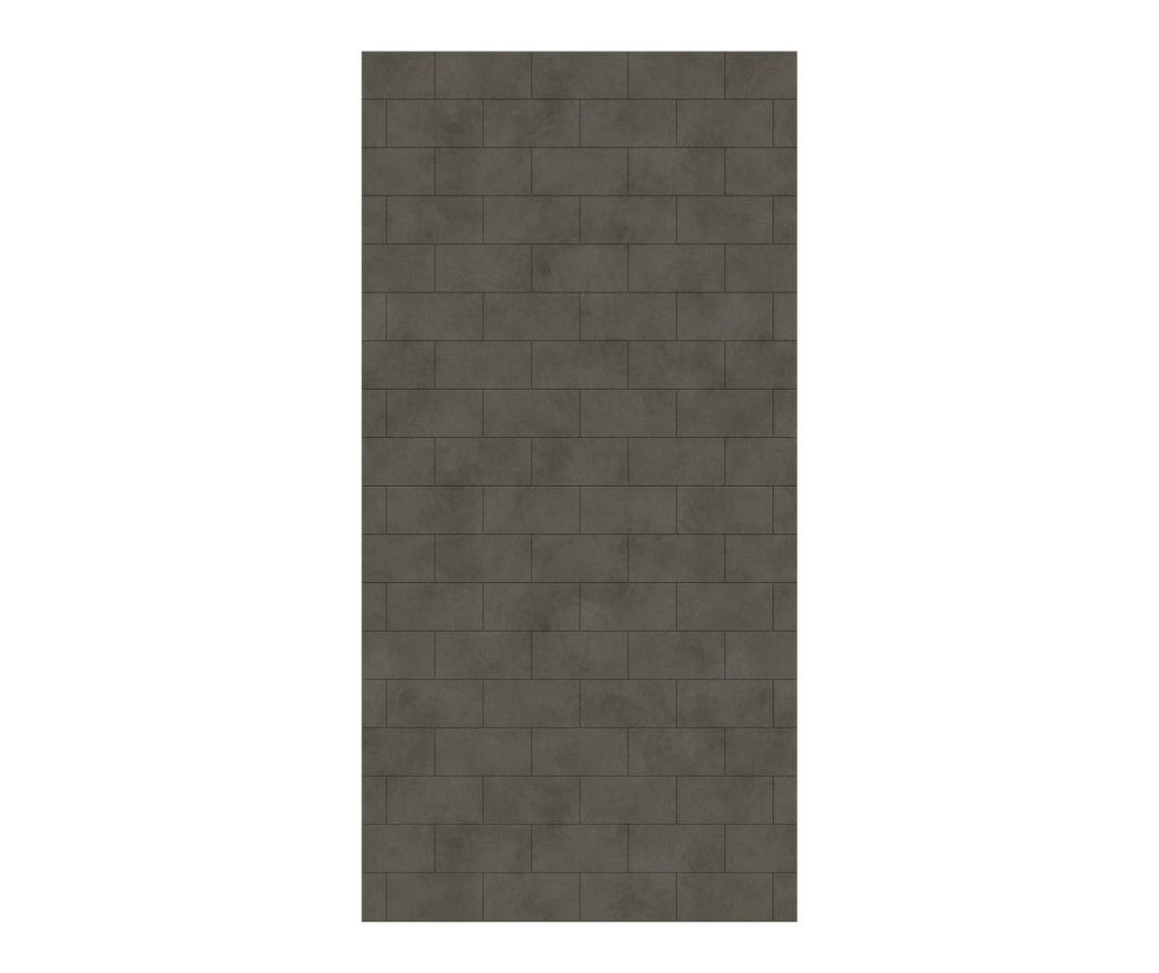 MTMK-7234-1 34 x 72 Swanstone Metro Subway Tile Glue up Bathtub and Shower Single Wall Panel  - BNGBath