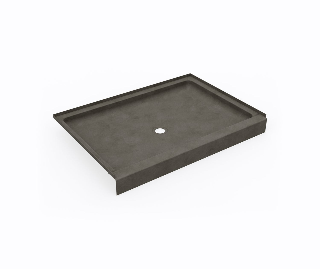 Swanstone Solid Surface 48 x 34 Shower Base with Center Drain - BNGBath