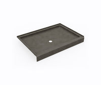 Thumbnail for Swanstone Solid Surface 48 x 34 Shower Base with Center Drain - BNGBath