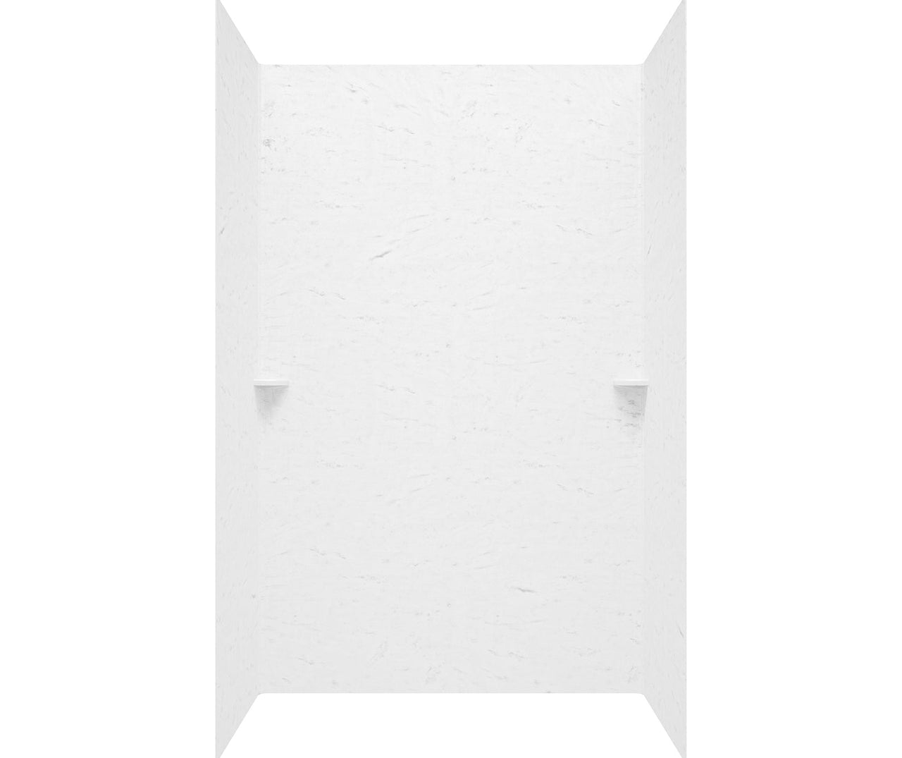 36" x 60" x 72" in Swanstone Solid Surface Shower Wall Kit - BNGBath