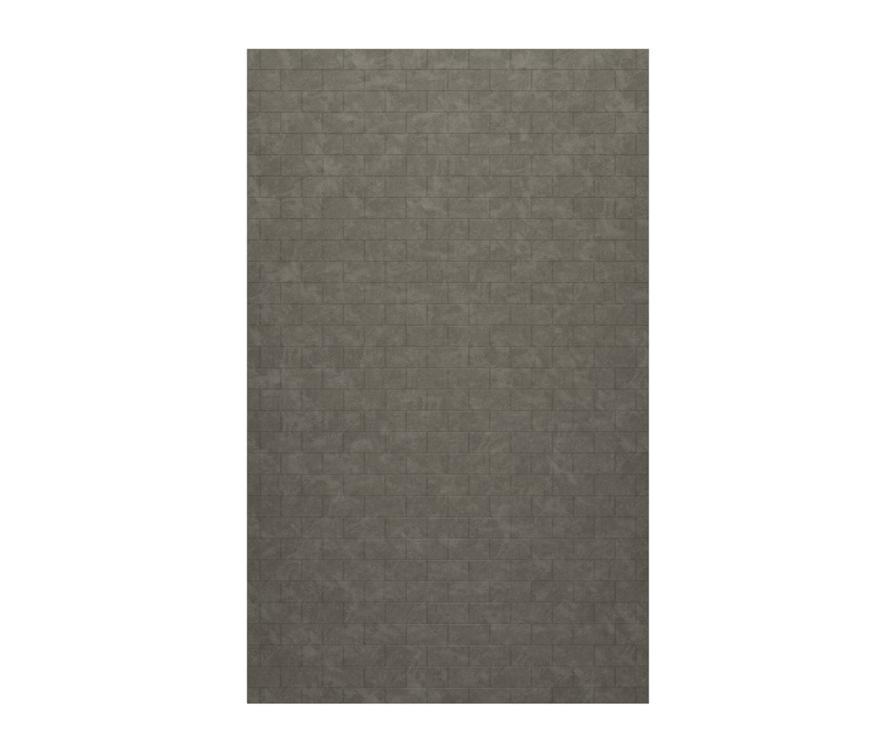 Swanstone 62-in x 96-in Shower Wall Panel 3" X 6" Subway Tile - BNGBath