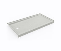 Thumbnail for Swan Solid Surface 60-In X 32-In Shower Base With Right Drain - BNGBath