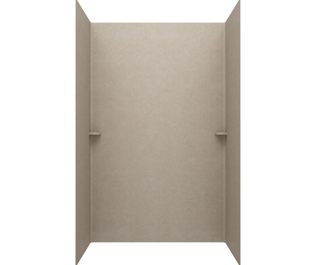 36" x 60" x 72" in Swanstone Solid Surface Shower Wall Kit - BNGBath