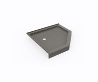 Thumbnail for Swan Solid Surface 38-In X 38-In Neo-Angle Shower Base With Center Drain - BNGBath