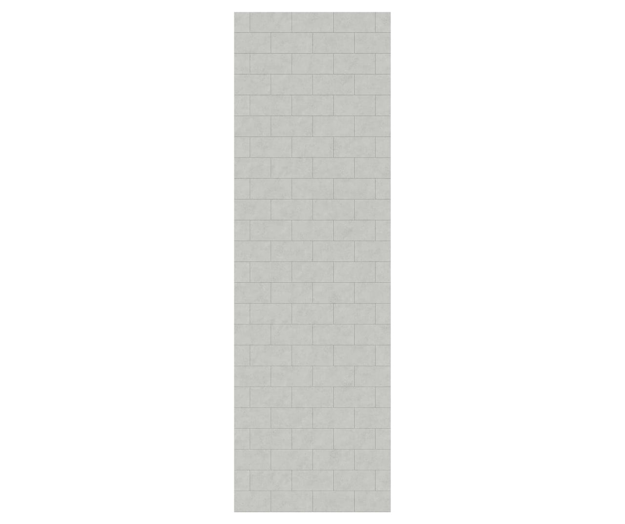 MTMK-9632-1 32 x 96 Swanstone Metro Subway Tile Glue up Bathtub and Shower Single Wall Panel  - BNGBath