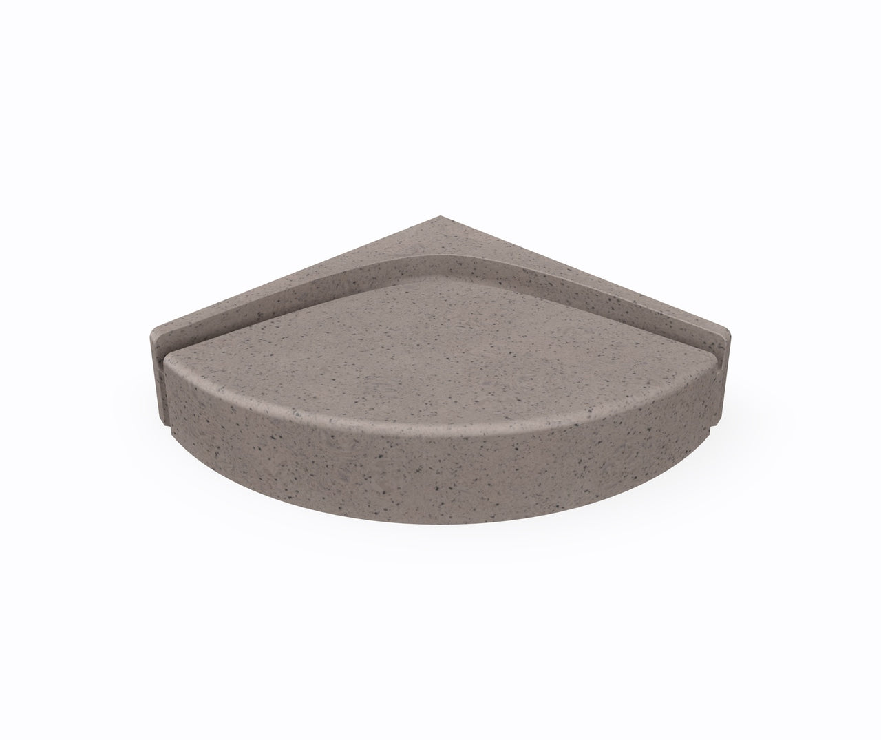 CS-1616 Corner Shower Seat in Clay