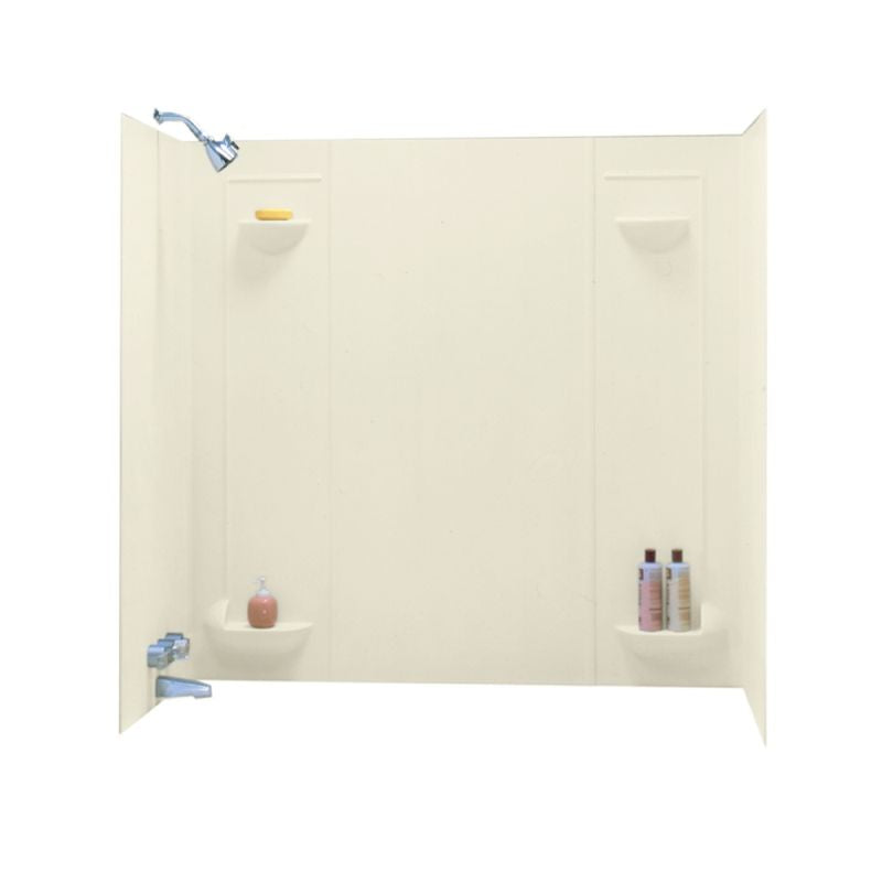 30-In D X 60-In W X 57-In H Veritek Bathtub Wall Kit By Swan - BNGBath