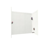 Thumbnail for 32 x 60 x 60 Swanstone Bathtub Wall Kit With Molded Trim - BNGBath