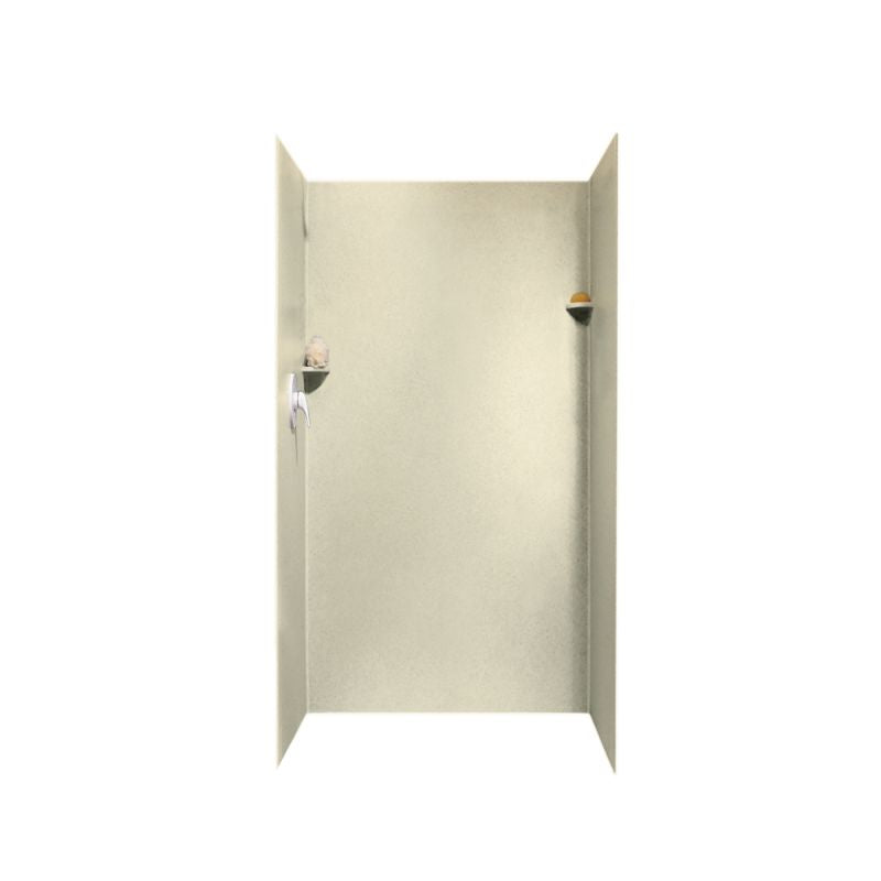 36 x 36 x 72 Swanstone Shower Wall Kit - BNGBath