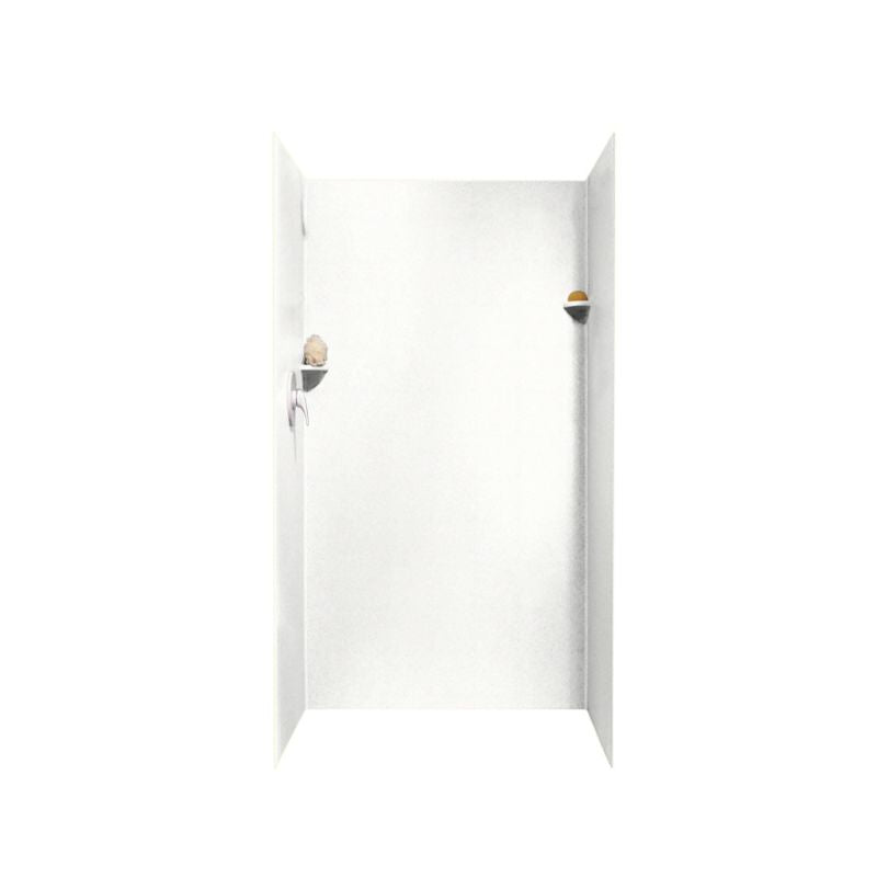 36 x 36 x 72 Swanstone Shower Wall Kit - BNGBath