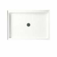 Thumbnail for Swan SS-3442-010 Solid Surface 42-in x 34-in Shower Base - BNGBath