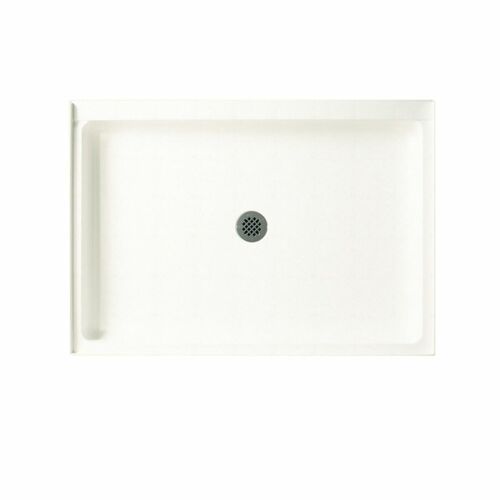 Swanstone Solid Surface 48 x 34 Shower Base with Center Drain - BNGBath