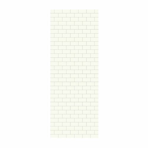 Swanstone 36-in x 96-in Shower Wall Panel 3" X 6" Subway Tile - BNGBath