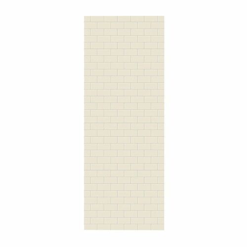 Swanstone 36-in x 96-in Shower Wall Panel 3" X 6" Subway Tile - BNGBath