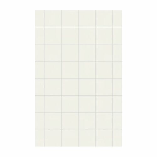 Swanstone 62-in x 96-in 12X12 Square Tile Design Shower Wall Panel - BNGBath