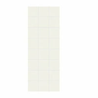 Thumbnail for Swanstone 36-in x 96-in 12X12 Square Tile Design Shower Wall Panel - BNGBath