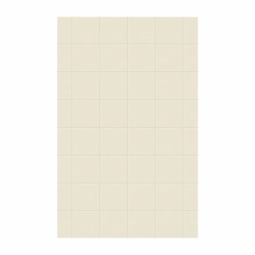 Swanstone 62-in x 96-in 12X12 Square Tile Design Shower Wall Panel - BNGBath