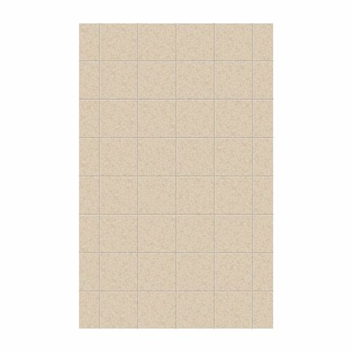 Swanstone 62-in x 96-in 12X12 Square Tile Design Shower Wall Panel - BNGBath