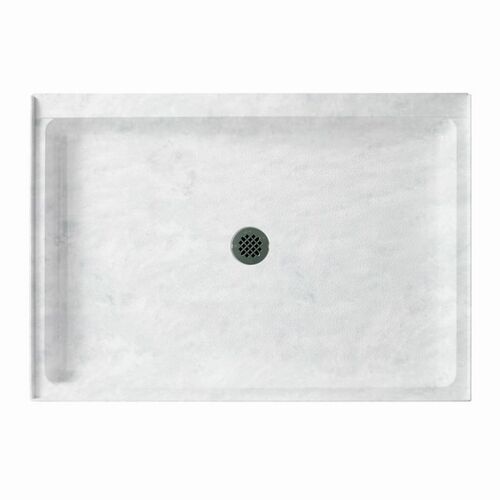 Swan SS-3442-010 Solid Surface 42-in x 34-in Shower Base - BNGBath