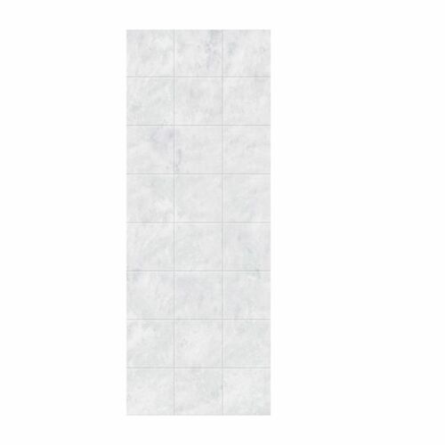 Swanstone 36-in x 96-in 12X12 Square Tile Design Shower Wall Panel - BNGBath